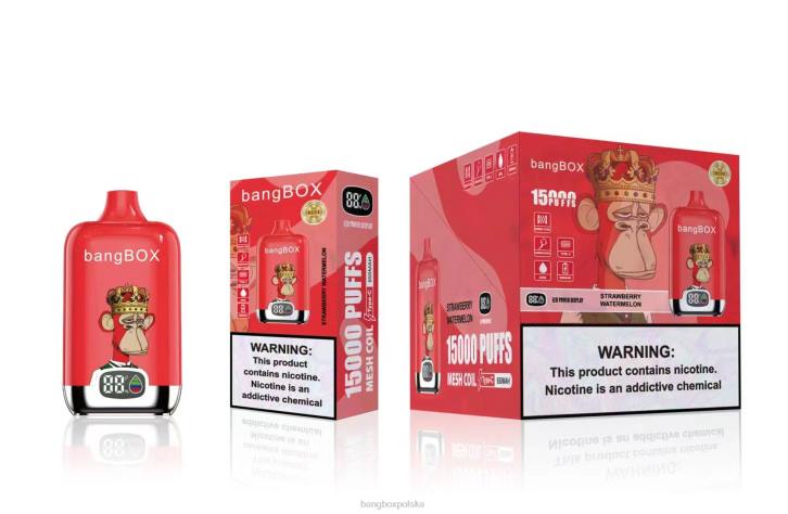 Bang Box Price - Bang Box 15 000 zaciągnięć 4X6J47 arbuz truskawkowy