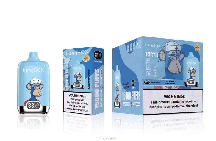 Bang Box Vape Cena - Bang Box 15 000 zaciągnięć 4X6J38 jagoda truskawka