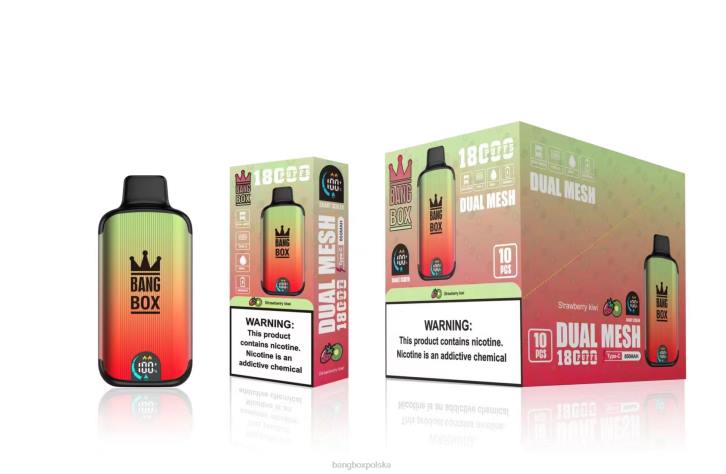 Bang Box 18000 - Bang Box 18 000 zaciągnięć 4X6J92 kiwi truskawkowe