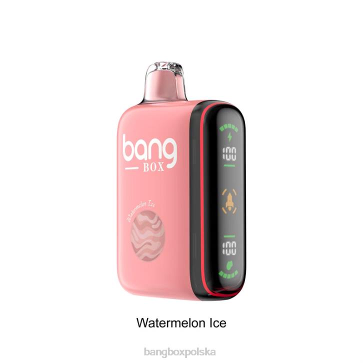 Bang Box Vape Cena - Bang Box Inteligentny wyświetlacz mocy 9000-18000 zaciągnięć 4X6J34 lód arbuzowy