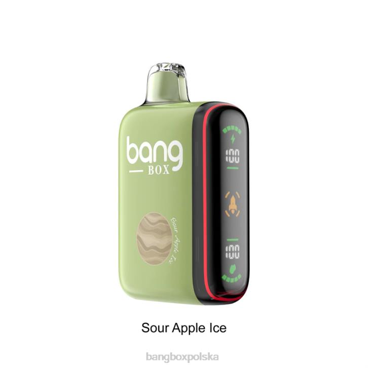 Bang Box Vape Price - Bang Box Inteligentny wyświetlacz mocy 9000-18000 zaciągnięć 4X6J28 kwaśny lód jabłkowy