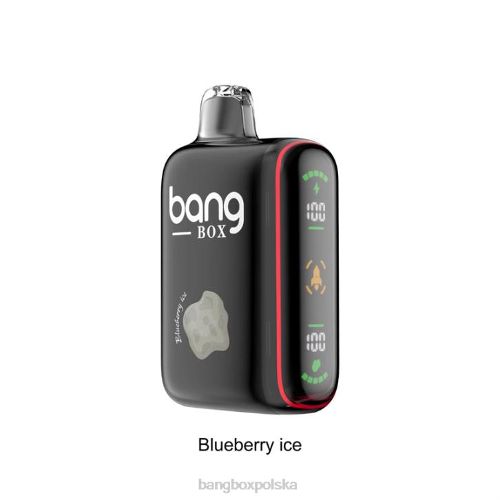 Bang Box Vape Price - Bang Box Inteligentny wyświetlacz mocy 9000-18000 zaciągnięć 4X6J32 lód jagodowy