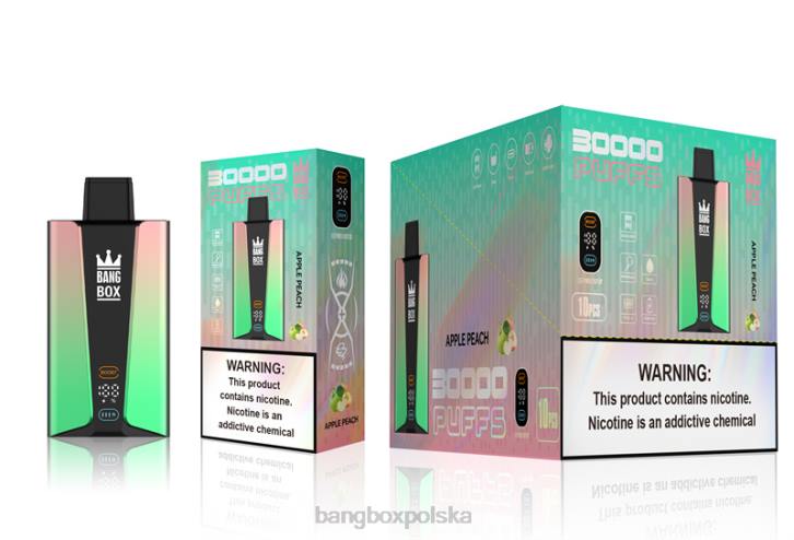 Bang Box Price - Bang Box Inteligentny ekran o pojemności 30 000 zaciągnięć 4X6J83 jabłko brzoskwinia