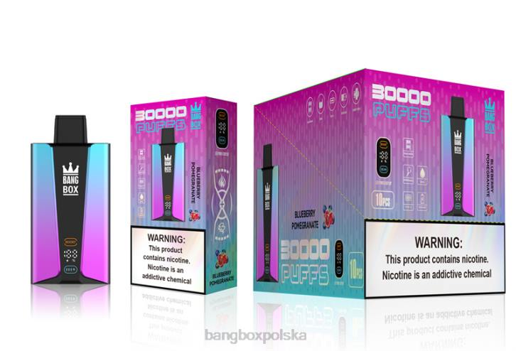 Bang Box Vape Price - Bang Box Inteligentny ekran o pojemności 30 000 zaciągnięć 4X6J80 pomgerante jagodowe