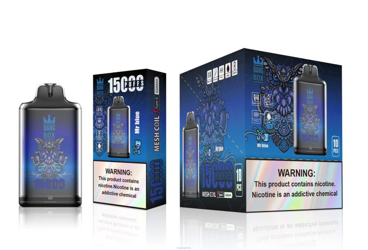 Bang Box Cena - Bang Box s1-15000 zaciągnięć 4X6J109 pan niebieski