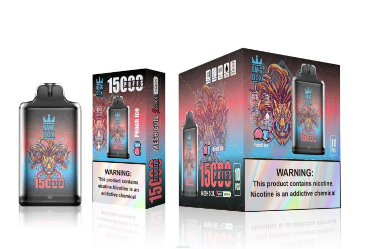 Bang Box Vape Cena - Bang Box s1-15000 zaciągnięć 4X6J102 lód brzoskwiniowy