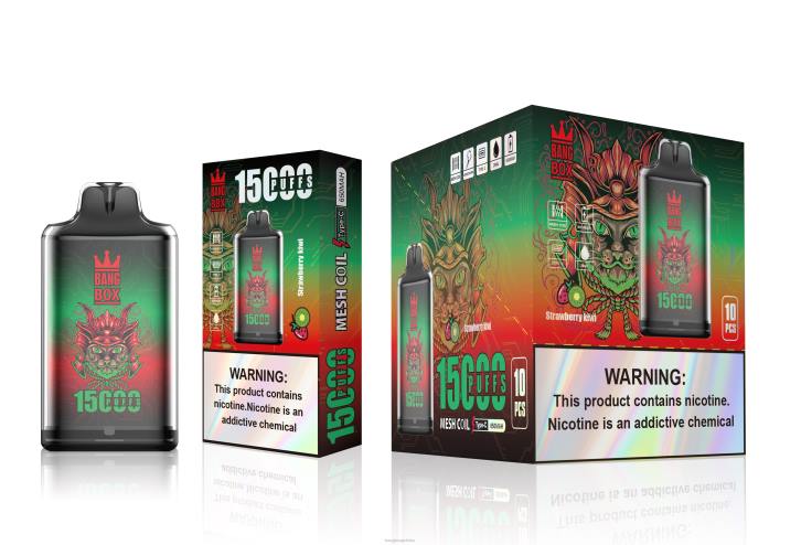 Bang Box Vape Price - Bang Box s1-15000 zaciągnięć 4X6J100 kiwi truskawkowe